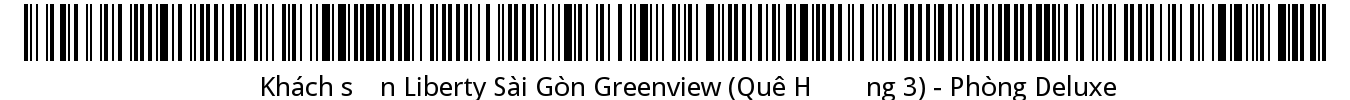 Khách sạn Liberty Sài Gòn Greenview (Quê Hương 3) - Phòng Deluxe